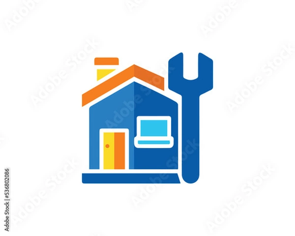 Obraz Renovation modern vector icon design