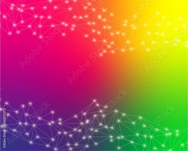 Fototapeta abstract  vector background with stars