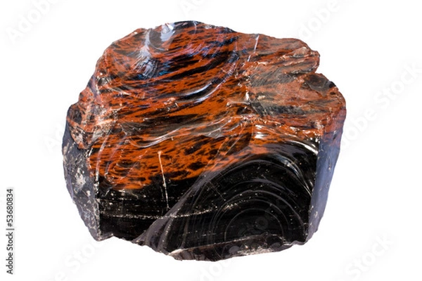 Obraz Obsidian (volcanic glass)