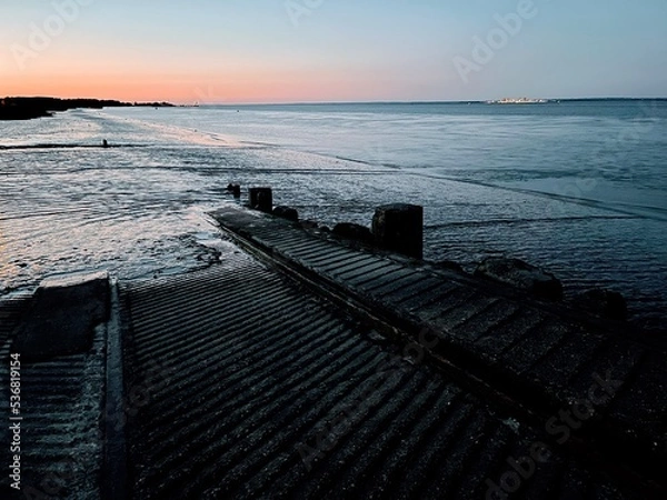 Obraz sunset on the beach