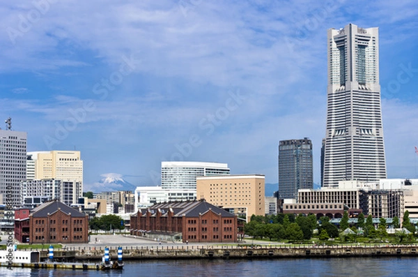 Obraz 横浜みなとみらい21の風景