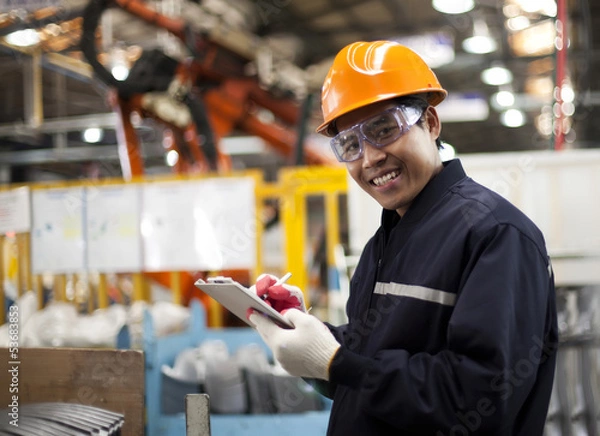 Obraz Industrial engineer