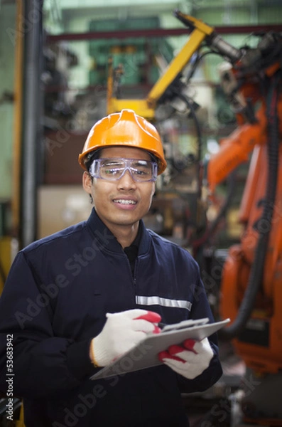 Obraz Industrial  inspector