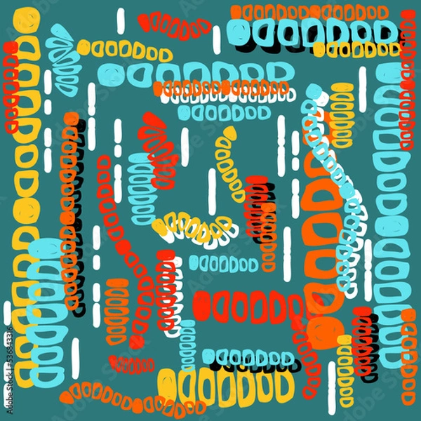 Obraz Abstract art background vector pattern