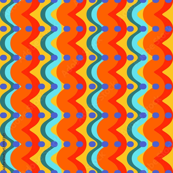 Obraz Abstract art background vector pattern