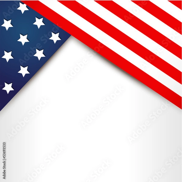 Obraz American Flag Design 