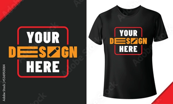 Fototapeta Your Design Here T-shirt Design 2024