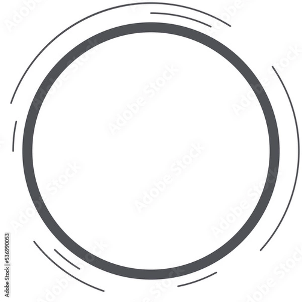 Obraz circle frame