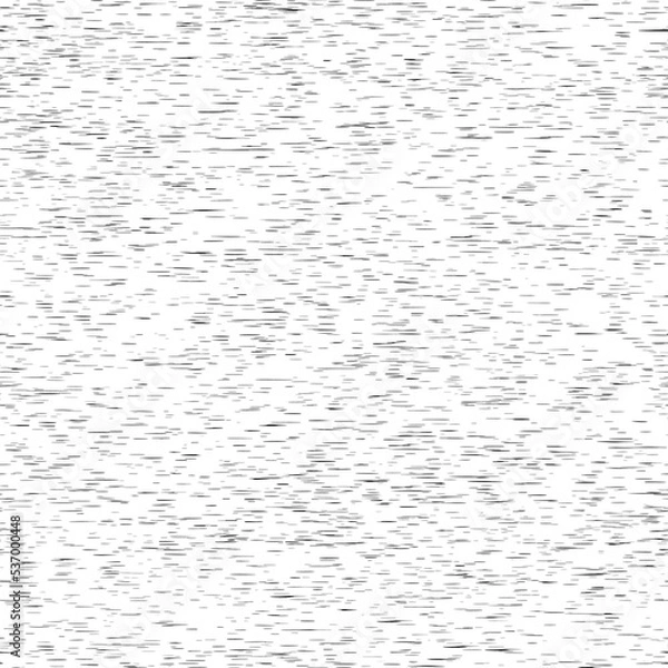 Fototapeta Ink hatch and strokes seamless pattern. Grunge surface vector texture looking like birch bark, papyrus, rain, ripples on the water. Texture background template.