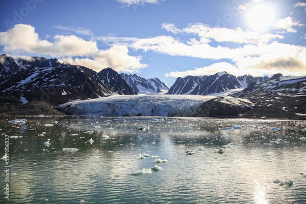 Fototapeta Spitzbergen summer