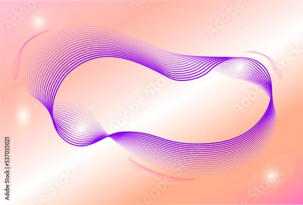 Obraz illustration abstract background with dynamic multicolored