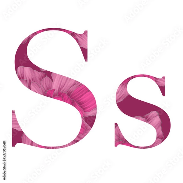 Obraz set of numbers