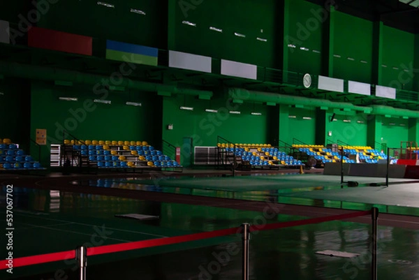 Fototapeta Large batminton court