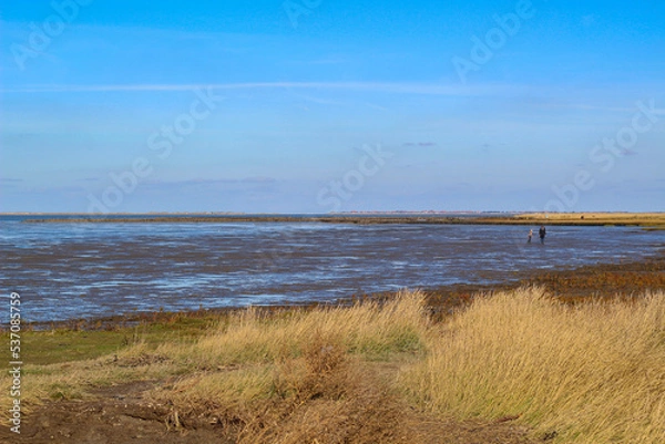 Obraz The wadden sea by Hilgenriedersiel 