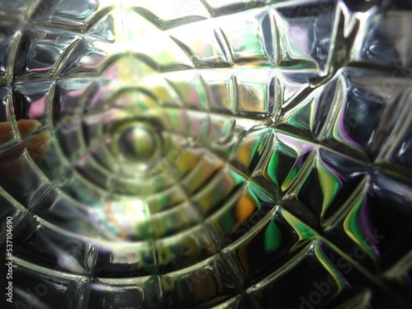 Obraz abstract silver shine background with curved shape