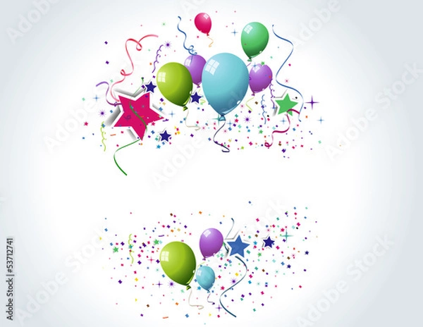 Obraz atmosfera imprezowa