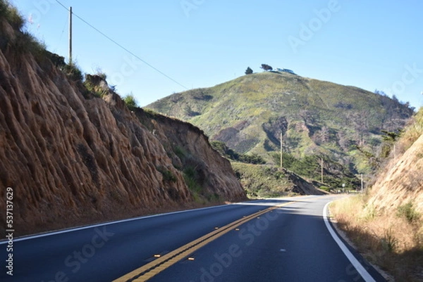 Obraz driving on the road