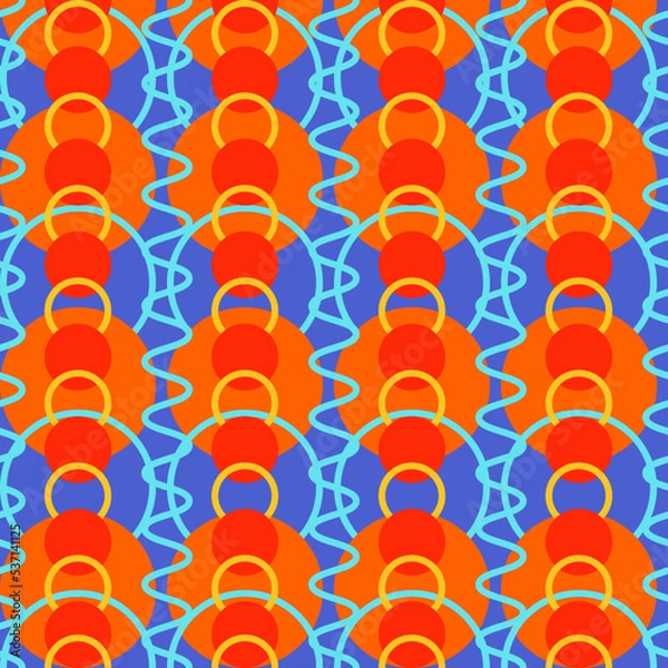 Obraz Abstract art colorful vector pattern. Vector background for banner, poster, Web and packaging.