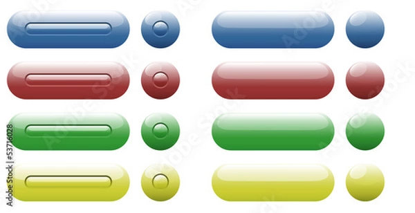 Fototapeta buttons