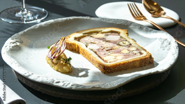 Obraz Pate en croute artisanal