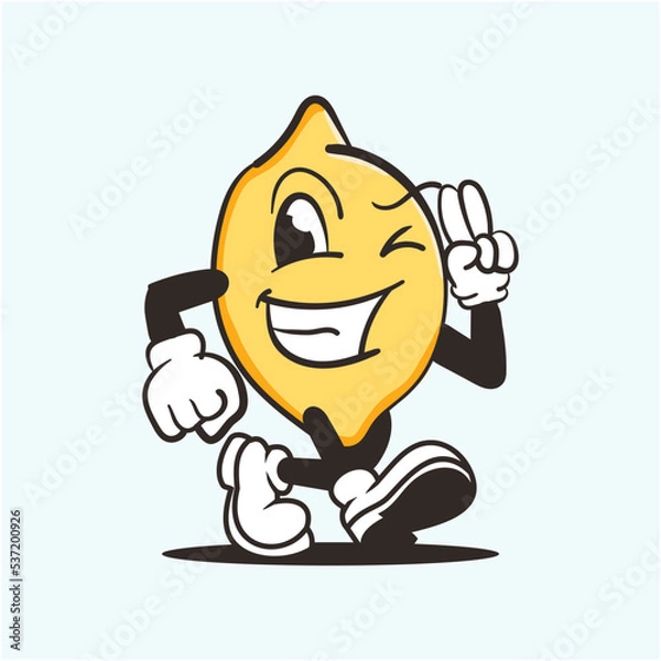 Obraz Lemon character 