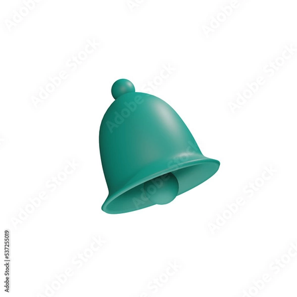 Fototapeta 3d icon notification