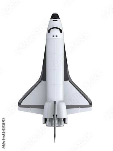 Fototapeta Obiekt kosmiczny odizolowany