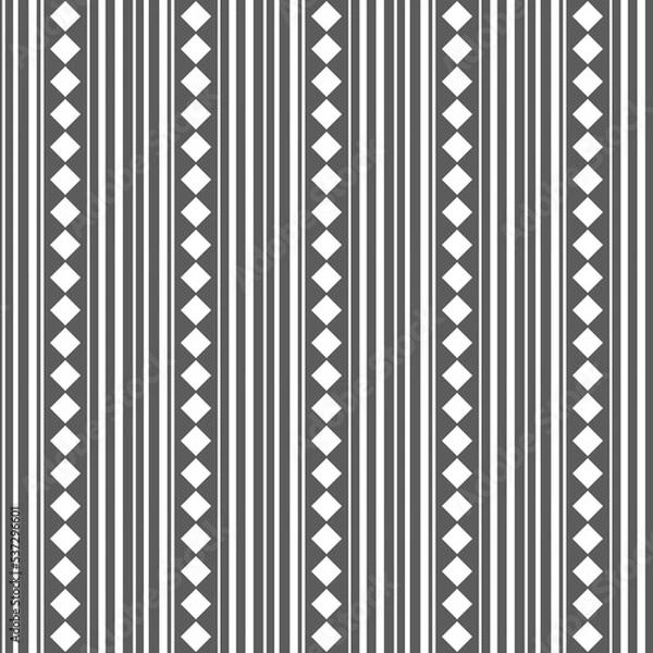 Obraz Pattern black and white. Plaid mixed.