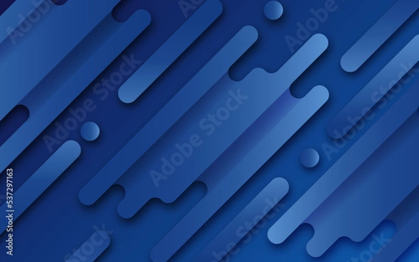 Fototapeta Blue Abstract Background Vector Image