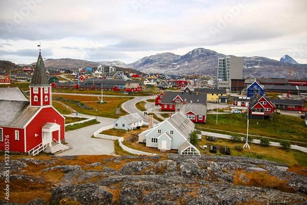Obraz Nuuk in Greenland