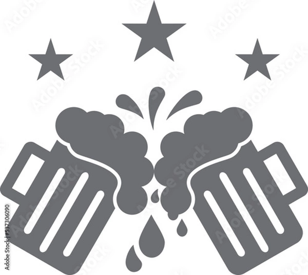 Fototapeta hands holding a star,logo desing vector