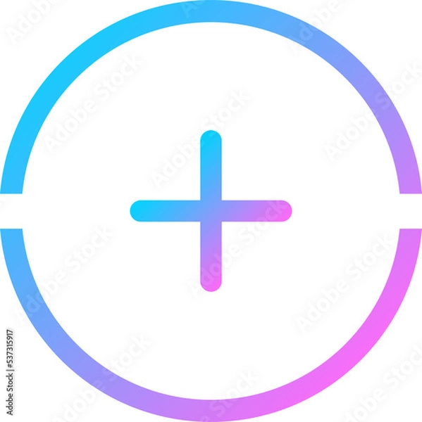 Fototapeta Add ui icon 