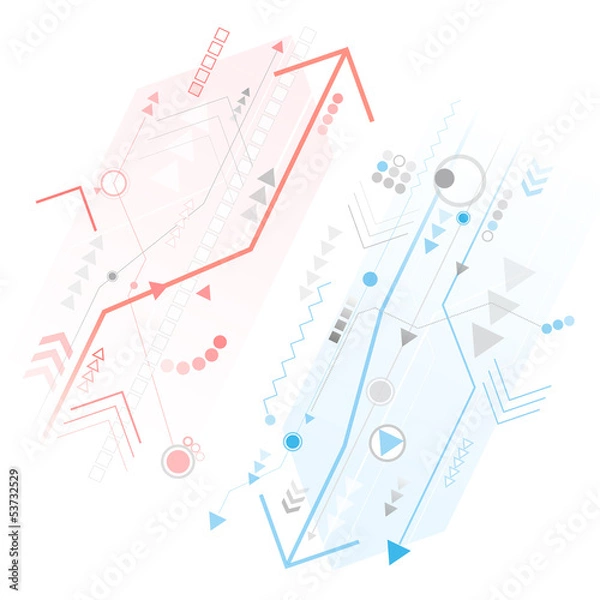 Obraz アップダウンイラスト