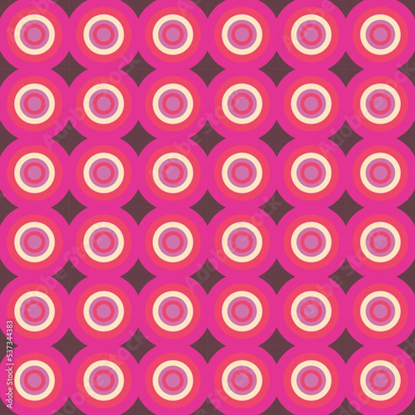 Fototapeta Vector seamless repeat pattern print background perfect for fabric 