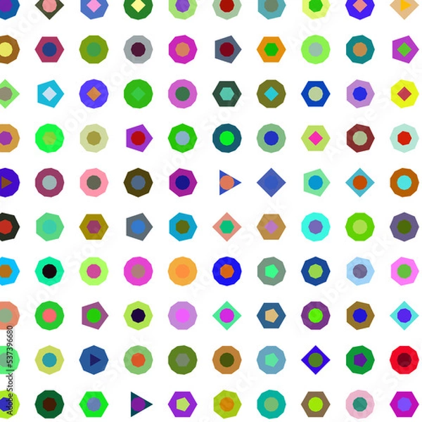 Obraz pattern with circles
