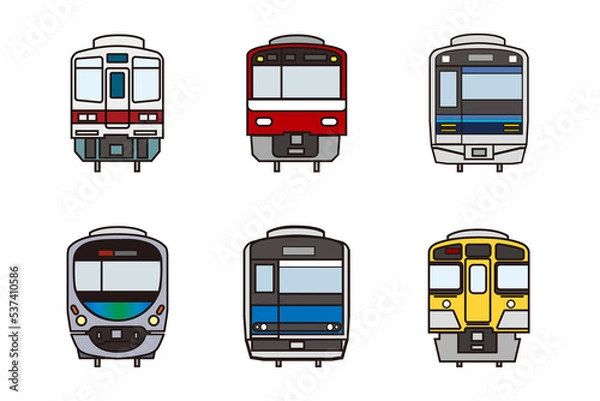 Obraz 電車先頭車両