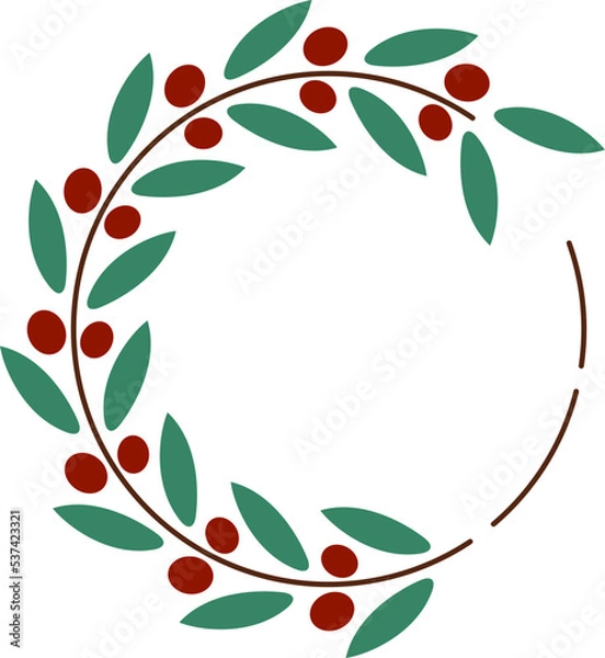 Fototapeta Winter Berry