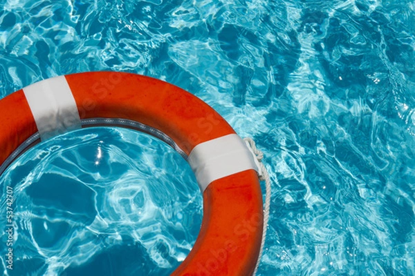 Obraz Rettungsring mit Wellen / Variation