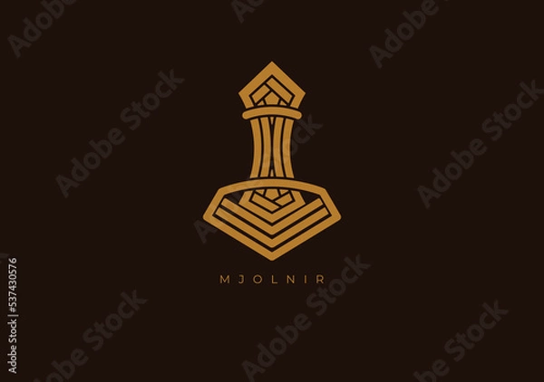 Obraz MJOLNIR LOGO