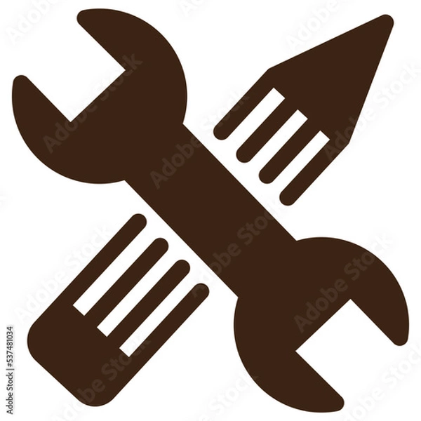 Obraz wrench pencil pen web design