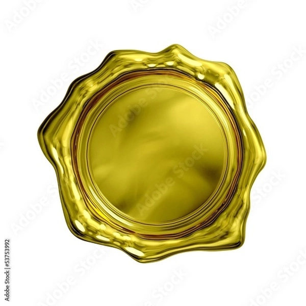 Obraz Gold Seal - Isolated