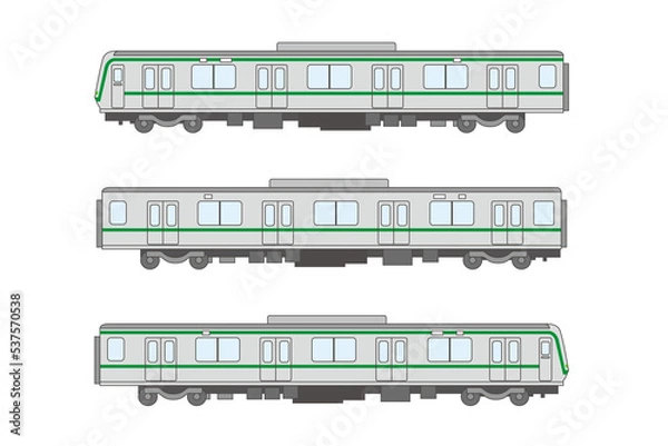 Obraz 電車 [train]
