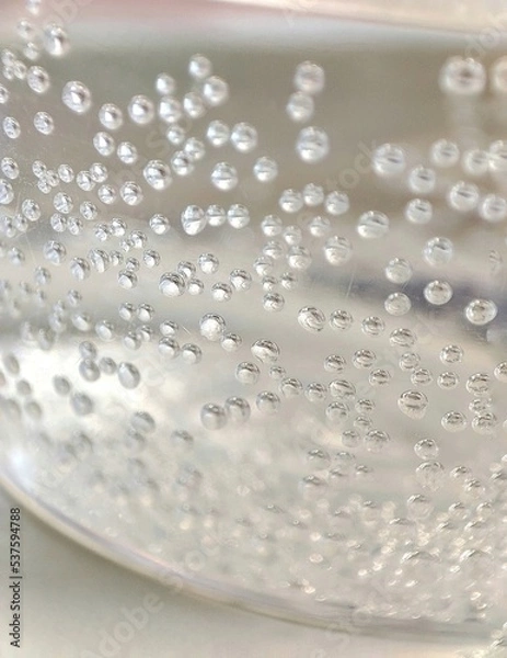 Obraz water drops on a glass