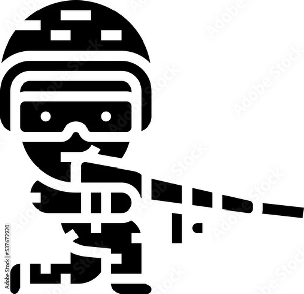 Obraz infantry icon