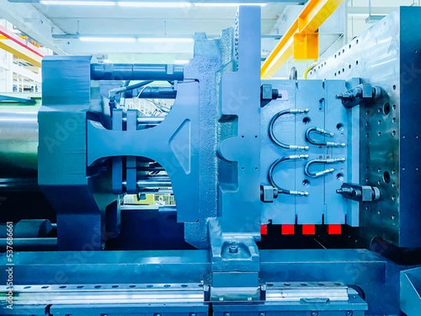 Fototapeta Injection moulding machine