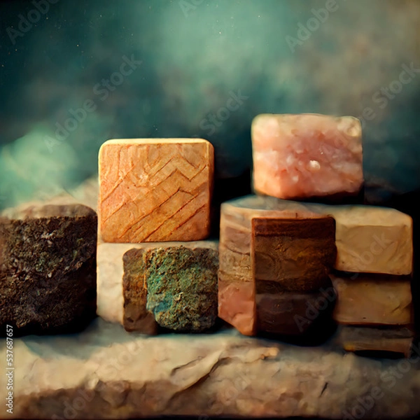 Obraz Wooden Blocks