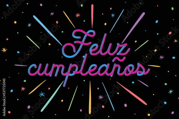 Obraz HAPPY BIRTHDAY