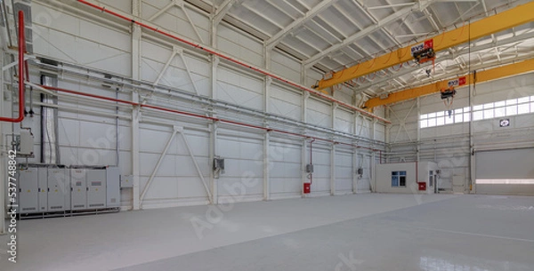 Obraz hangar, warehouse