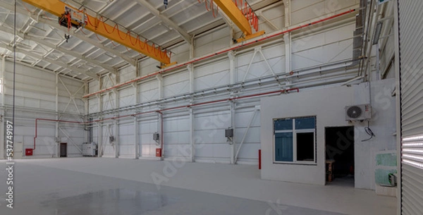 Obraz hangar, warehouse