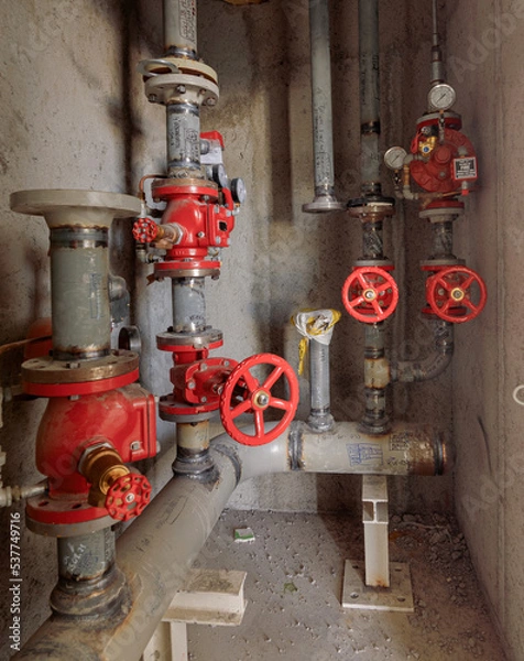 Obraz valves and pipes